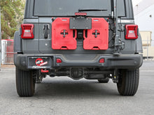 Load image into Gallery viewer, aFe MACH Force-Xp 2-1/2 IN Stainless Axle-Back Exhaust System Black for 2018-2023 Jeep Wranler JL - 49-48070-1B