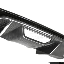 Load image into Gallery viewer, Anderson Composites 18-23 Ford Mustang OE Carbon Fiber Quad Tip Rear Diffuser - AC-RL18FDMU-AO