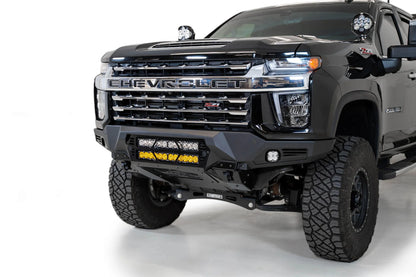 Addictive Desert Designs 2020-2022 Chevy 2500/3500 Bomber Front Bumper (20 Inch Lights) - F270012140103 Addictive Desert Designs