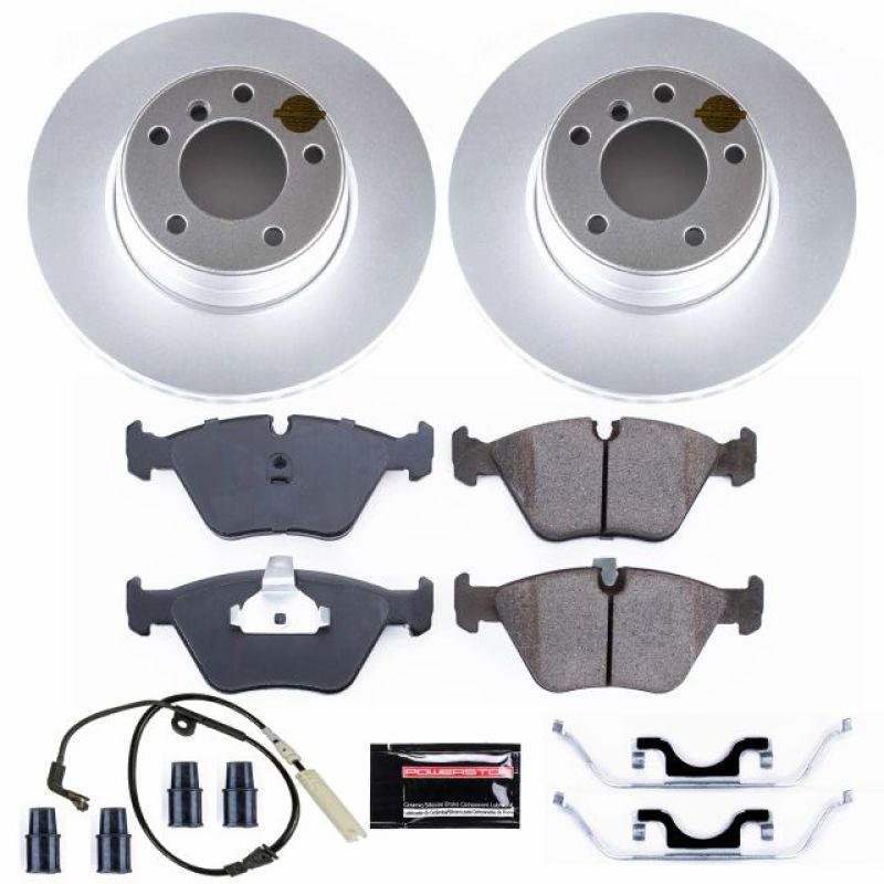 Power Stop 04-05 BMW 525i Front Z23 Evolution Sport Coated Brake Kit