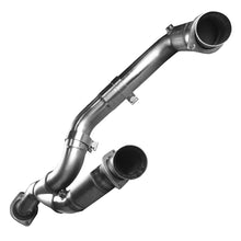 Load image into Gallery viewer, Kooks 99-06 GM 1500 Series 3in x OEM Out Cat SS Y Pipe Kooks HDR Req