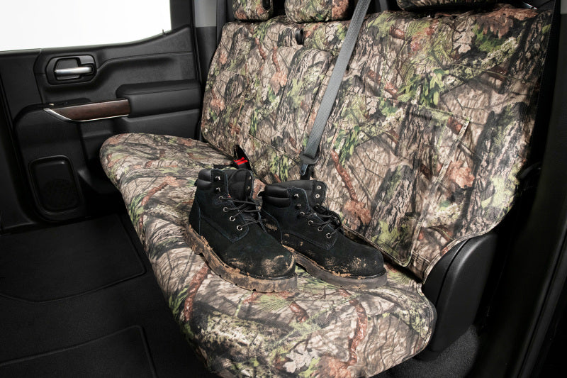 Covercraft 11-18 Jeep Wrangler Carhartt Camo SeatSaver Custom Second Row Seat Covers - Mossy Oak