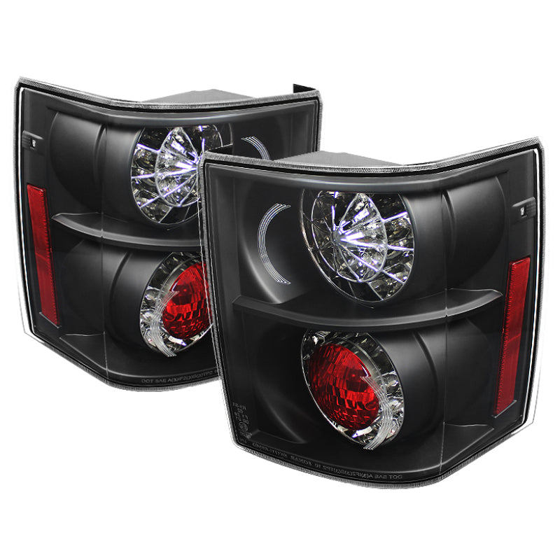 Spyder Land Rover Range Rover HSE 03-05 LED Tail Lights Black ALT-YD-LRRRH03-LED-BK SPYDER