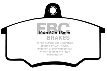 EBC GreenStuff Front Brake Pads - DP2310/2 EBC