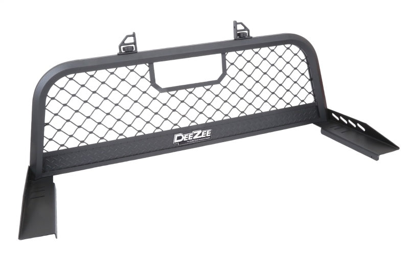 Deezee 13-23 Dodge/Ram Ram Cargo Management Cab Rack - Txt Blk Mesh