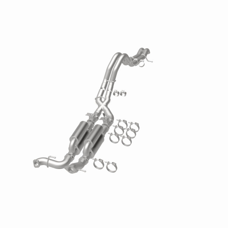 MagnaFlow System Overland Cat-Back 22-23 Ford Bronco Raptor 3.0L Magnaflow