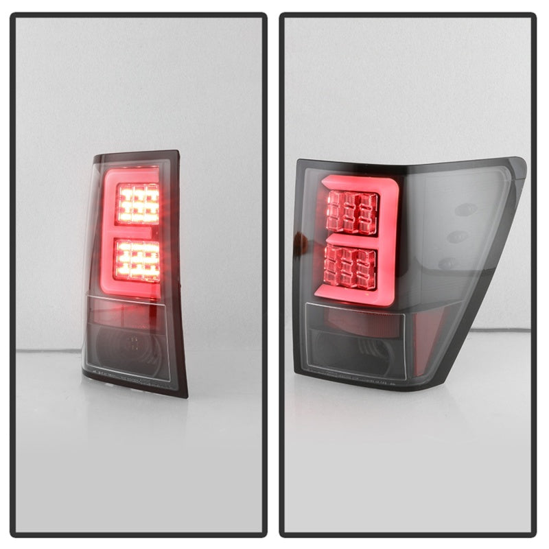 Spyder Jeep Grand Cherokee 05-06 Version 2 Light Bar LED Tail Lights - Black SPYDER