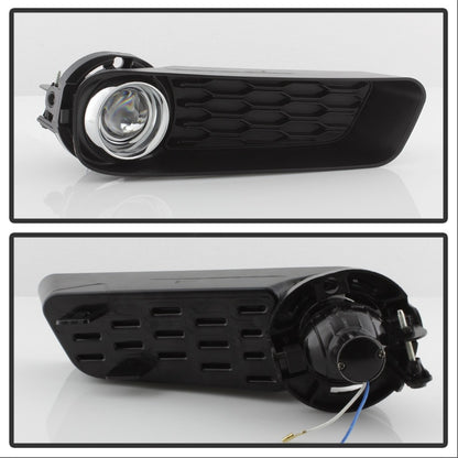 Spyder Dodge Avenger 2011-2014 OEM Fog Light W/Universal Switch- Clear FL-DAV2011-C SPYDER