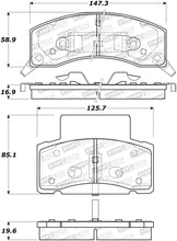 Load image into Gallery viewer, StopTech Premium Ceramic Brake Pads - 308.04590