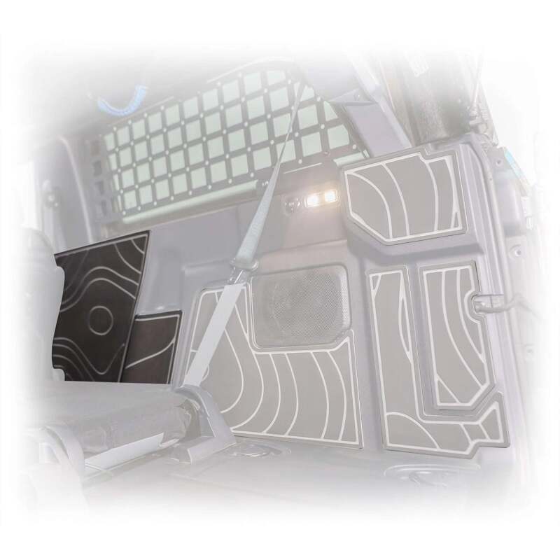 Turn Offroad 2021+ Ford Bronco (2 Door) Cargo Area Foam Protector Kit Black