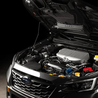 COBB 20-24 Subaru Outback XT/Legacy XT/OB Wilderness Top Mount Intercooler Kit - Black B43410-BK COBB