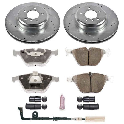 Power Stop 08-10 BMW 535i Front Z26 Street Warrior Brake Kit PowerStop
