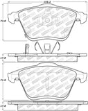 StopTech Street Disc Brake Pads - 305.11860