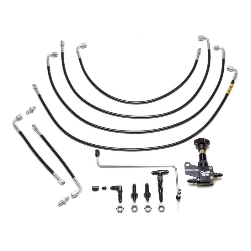 Chase Bays 88-02 Nissan S13/S14/S15 Single Piston Brake Booster Delete In Bay Brake Line Relocation Chase Bays