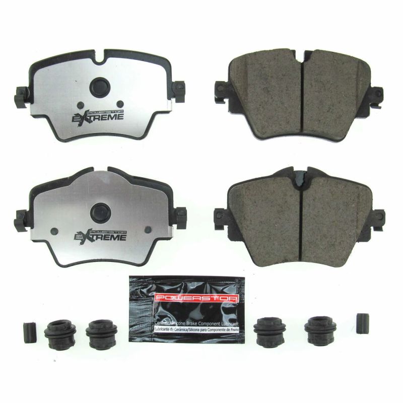 Power Stop 2019 BMW 330i Front Z26 Extreme Street Brake Pads w/Hardware PowerStop