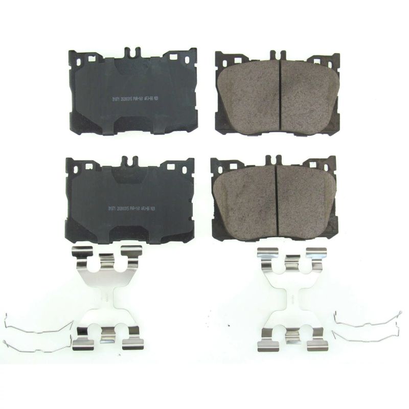 Power Stop 17-18 Mercedes-Benz C43 AMG Front Z17 Evolution Ceramic Brake Pads w/Hardware PowerStop