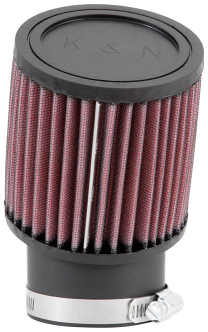 K&N Filter Universal Rubber Round Straight Filter 20 Deg Angled 2-7/16in Flange 3-3/4in OD 4in H K&N Engineering