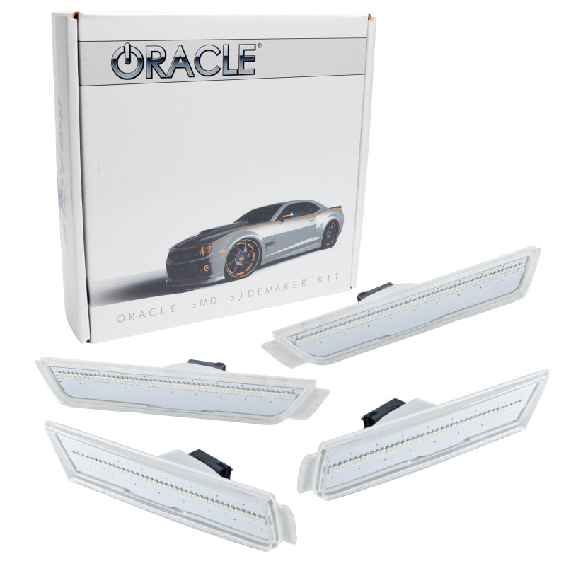 Oracle 10-15 Chevrolet Camaro Concept Sidemarker Set - Clear - No Paint ORACLE Lighting