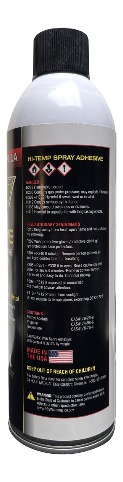 DEI Hi Temp Spray Adhesive 13.3 oz. Can (Improved Formula) DEI