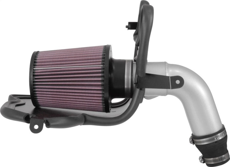 K&N 17-18 Chevy Cruze 1.4L Turbo Silver Typhoon Short Ram Intake K&N Engineering