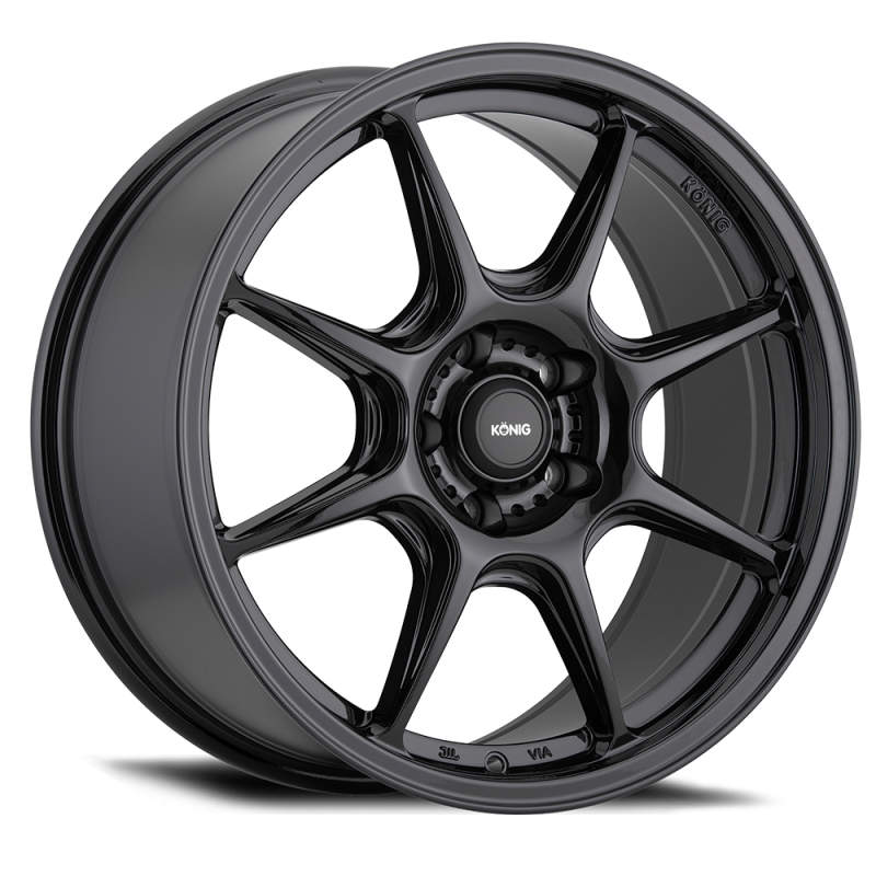 Konig Lockout 18x8.5 5x100 ET43 Gloss Black