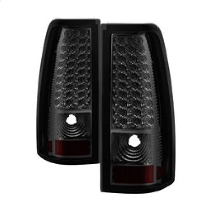 Xtune Chevy Silverado 1500/2500/3500 99-02 99-03 LED Tail Lights Smoke ALT-ON-CS99-LED-SM SPYDER