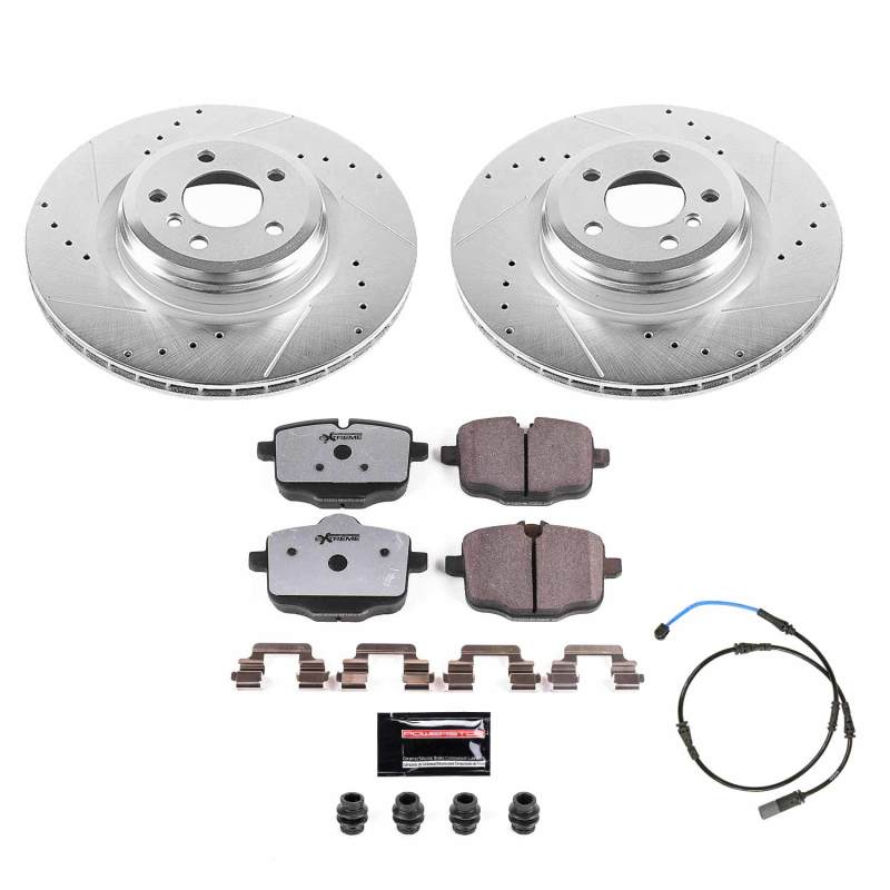 Power Stop 16-19 BMW Alpina B6 xDrive Gran Coupe Rear Z26 Street Brake Kit PowerStop
