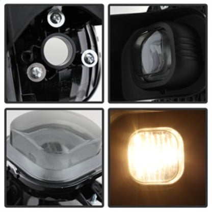 Spyder Ford F250 F350 F450 F550 XLT 2011-2016 OEM Style Fog Lights W/Switch Smoke FL-FF25011-SM SPYDER