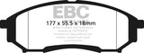 EBC Ultimax2 Rear Brake Pads - UD1068