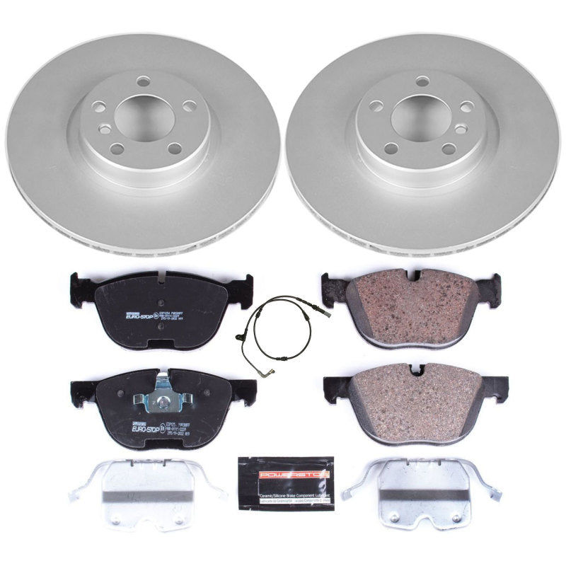 Power Stop 07-10 BMW X5 Front Euro-Stop Brake Kit PowerStop