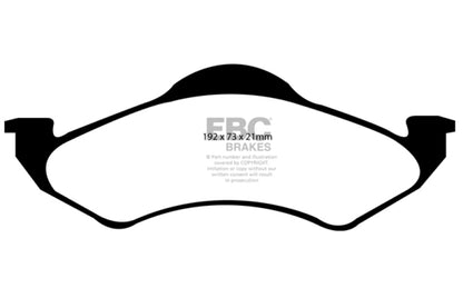 EBC YellowStuff Front Brake Pads - DP41318R EBC