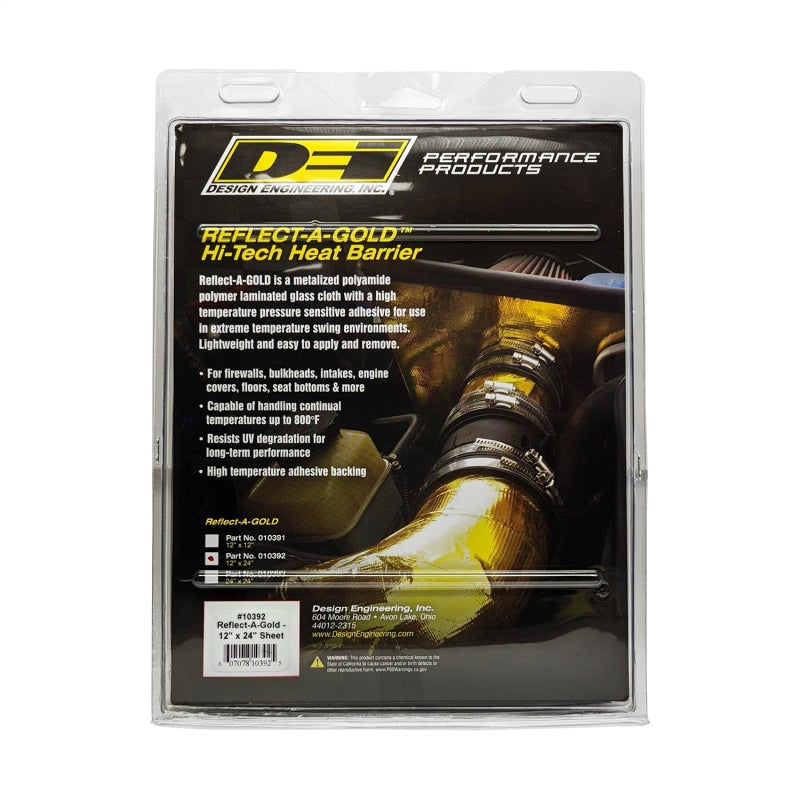 DEI Reflect-A-GOLD 12in x 24in Sheet DEI