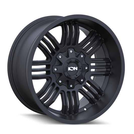 ION Type 152 20x9 / 8x180 BP / 0mm Offset / 124.1mm Hub Black/Milled Wheel