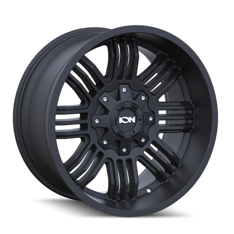 ION Type 152 20x9 / 8x180 BP / 0mm Offset / 124.1mm Hub Black/Milled Wheel