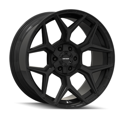 Mayhem Vanquish 8119 22X10 / 6x135/6x139.7 / -19mm Offset / 106.1mm  Hub - Gloss Black
