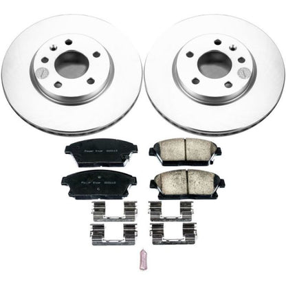 Power Stop 12-17 Buick Verano Front Z17 Evolution Geomet Coated Brake Kit PowerStop