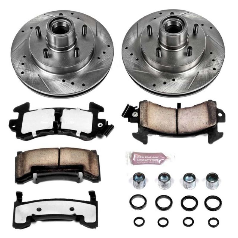 Power Stop 82-87 Buick Regal Front Z36 Truck & Tow Brake Kit