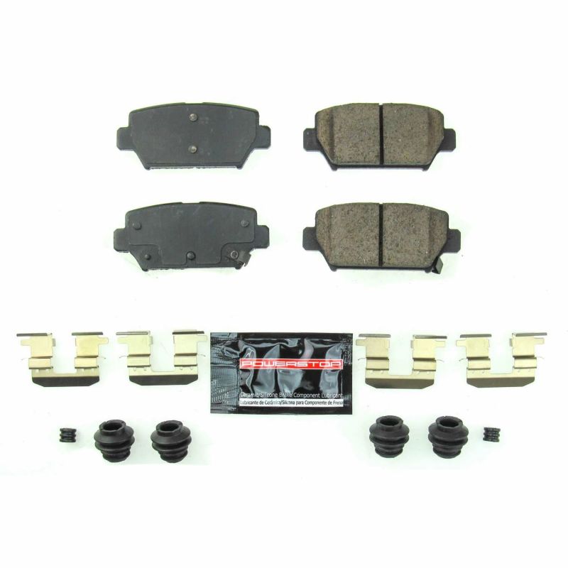 Power Stop 2019 Mitsubishi Eclipse Cross Rear Z23 Evolution Sport Brake Pads w/Hardware PowerStop