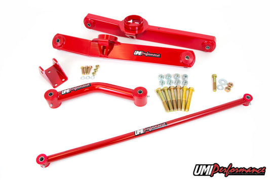 UMI Performance 59-64 GM B-Body Rear Suspension Kit 3-Link- Chevy only - Black