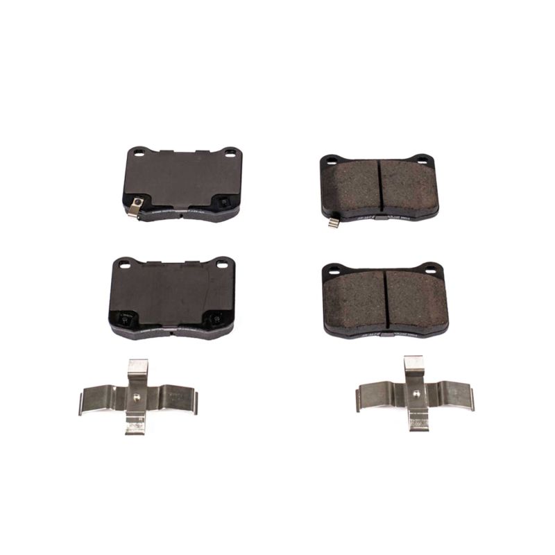 Power Stop 08-14 Lexus IS F Rear Z17 Evolution Ceramic Brake Pads w/Hardware PowerStop