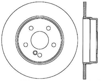 StopTech Drilled Sport Brake Rotor Stoptech
