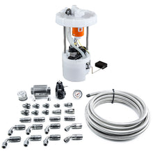 Load image into Gallery viewer, DeatschWerks 06-11 Honda Civic Si K20 DW400 Pump Module &amp; Return Kit w/CPE Fuel Lines