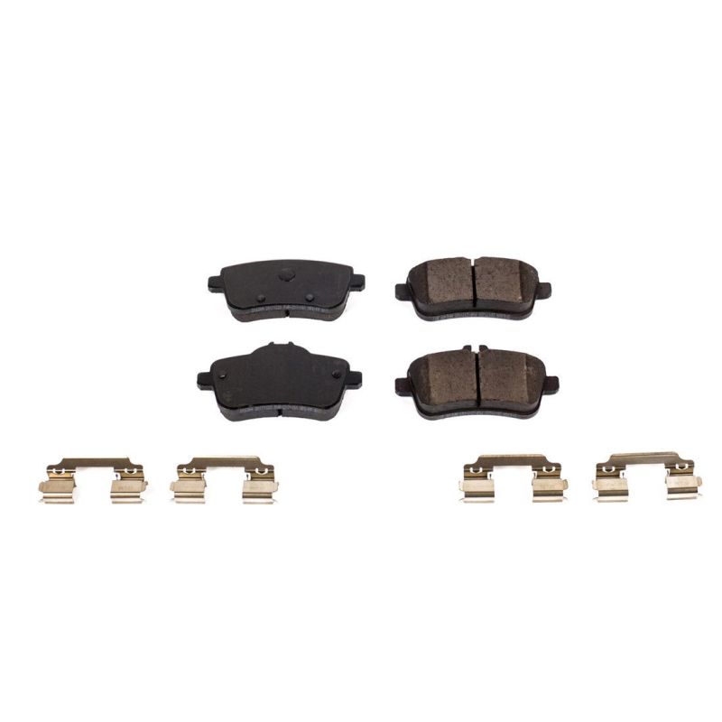 Power Stop 16-19 Mercedes-Benz GLE350 Rear Z17 Evolution Ceramic Brake Pads w/Hardware PowerStop