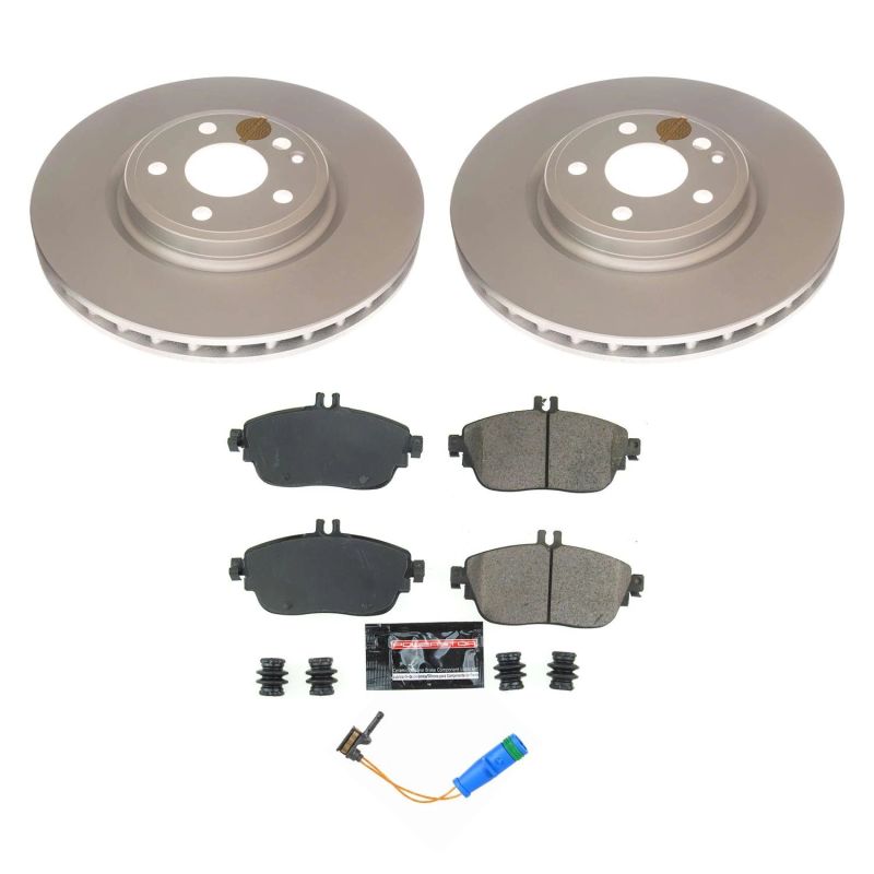 Power Stop 17-19 Infiniti QX30 Front Z17 Evolution Geomet Coated Brake Kit PowerStop