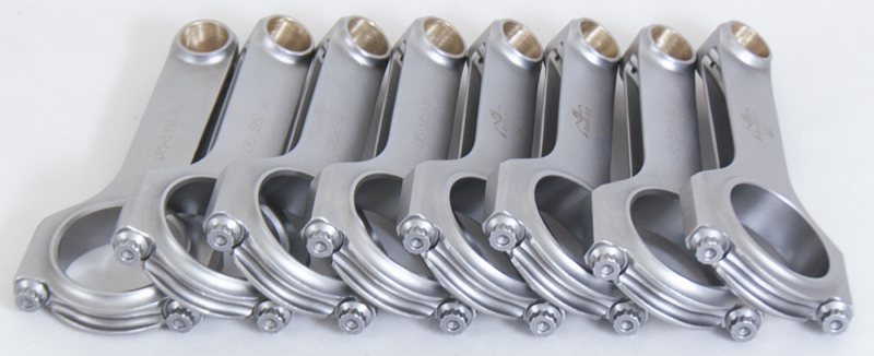 Eagle Ford 5.0L Coyote Stroker 5.950in L 3/8in ARP625+Bolt Forged 4340 Steel H-Beam Rods - Set of 8