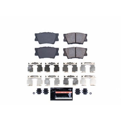 Power Stop 13-18 Lexus ES300h Rear Z23 Evolution Sport Brake Pads w/Hardware PowerStop