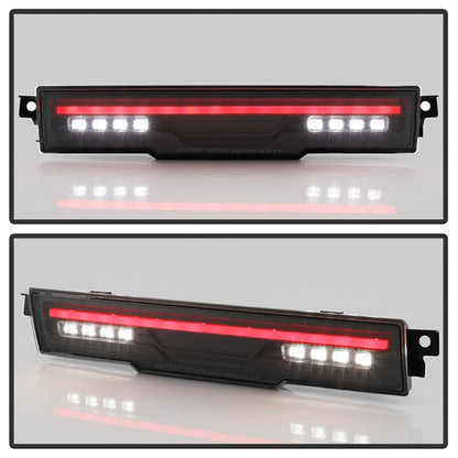 Spyder Apex 22-24 Toyota GR86/BRZ LED Rear Bumper Light w/ Fog Light - Blk (ALT-YD-TGR8622RRL-GR-BK) SPYDER