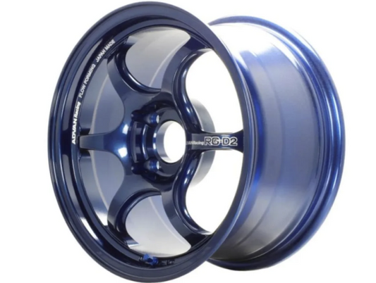 ADVAN Racing RG-D2 18x9 +0 6x139.7 Wheel - Racing Indigo Blue - YAT8I00KE