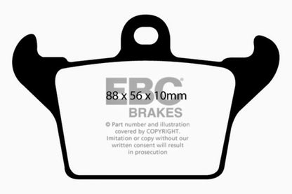 EBC Ultimax2 Rear Brake Pads - UD1034 EBC