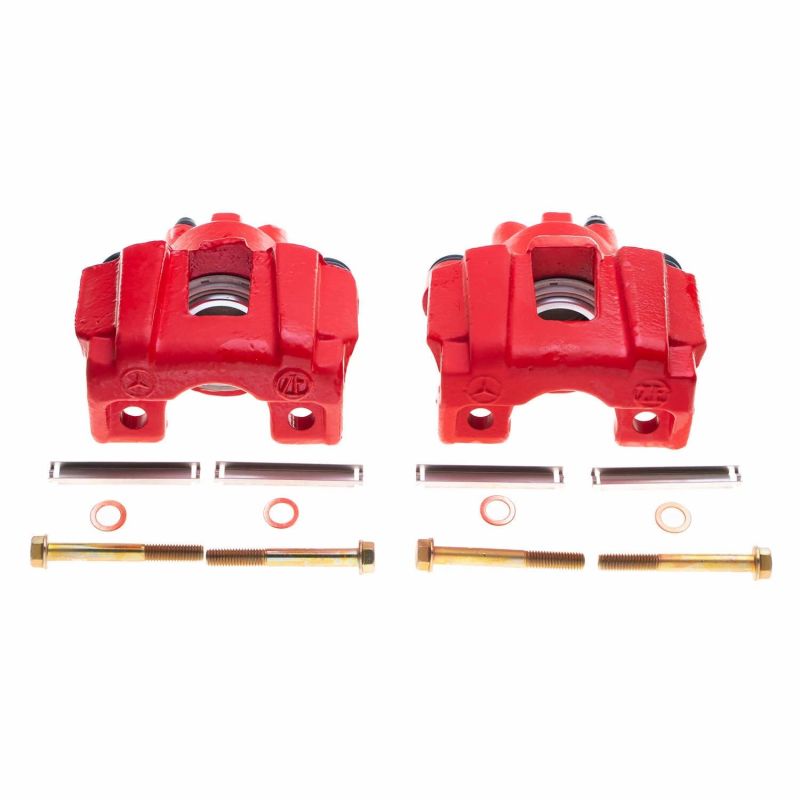 Power Stop 98-03 Mercedes-Benz ML320 Rear Red Calipers - Pair PowerStop